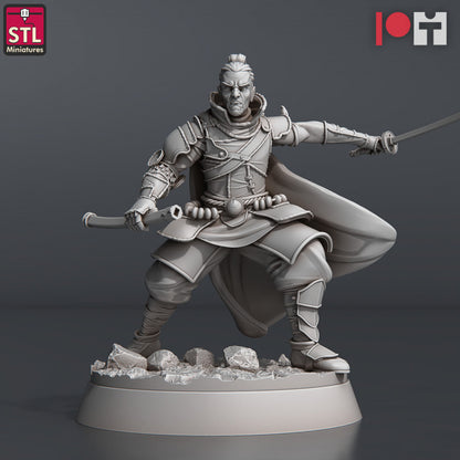 Dungeons & Dragons - STL Miniatures - Dragon Hunters Set