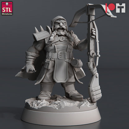 Dungeons & Dragons - STL Miniatures - Dragon Hunters Set