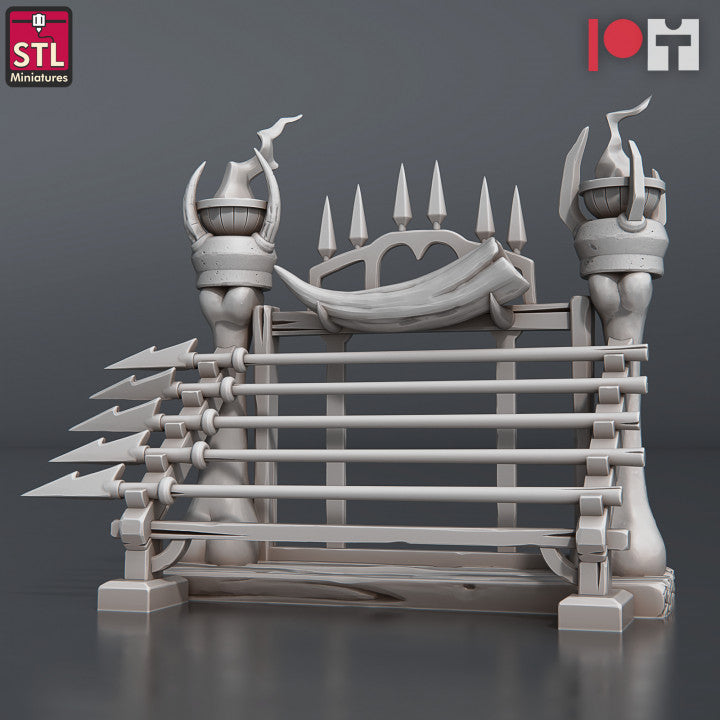 Dungeons & Dragons - STL Miniatures - Dragon Hunters Set