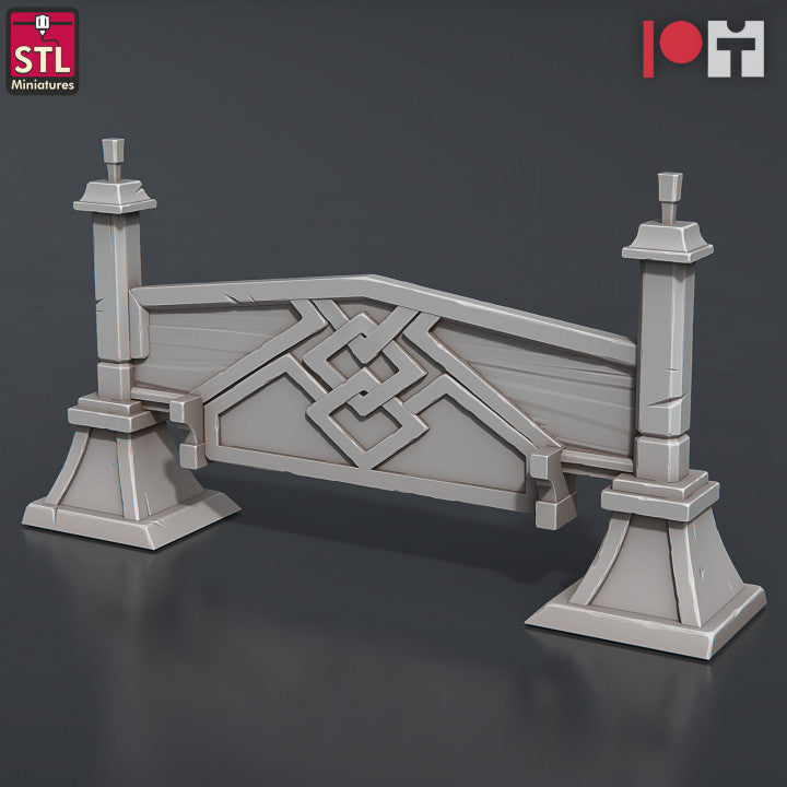 Dungeons & Dragons - STL Miniatures - Dwarven Camp Set