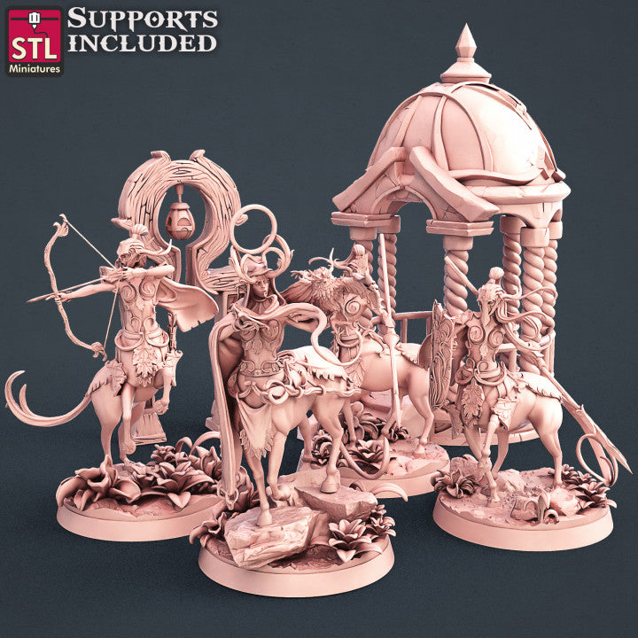 Dungeons & Dragons - STL Miniatures - Centaur Set