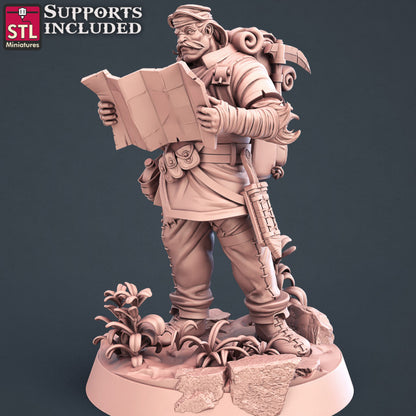 Dungeons & Dragons - STL Miniatures - Explorers Set