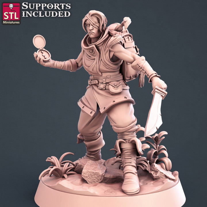 Dungeons & Dragons - STL Miniatures - Explorers Set