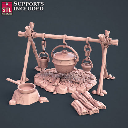 Dungeons & Dragons - STL Miniatures - Explorers Set