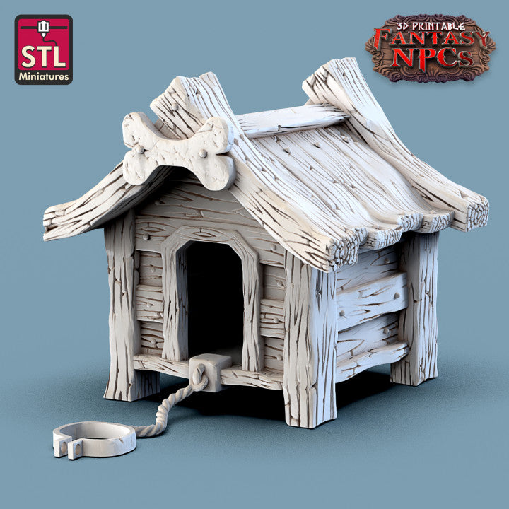 Dungeons & Dragons - STL Miniatures - Farmer Set