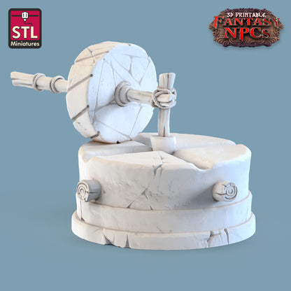 Dungeons & Dragons - STL Miniatures - Farmer Set