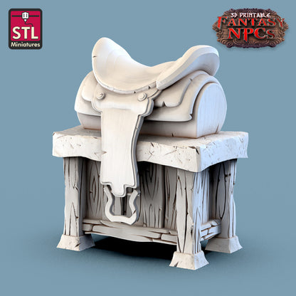 Dungeons & Dragons - STL Miniatures - Farmer Set