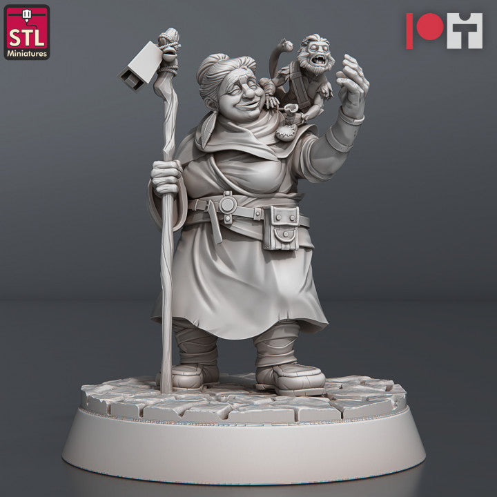 Dungeons & Dragons - STL Miniatures - Food Vendors Set