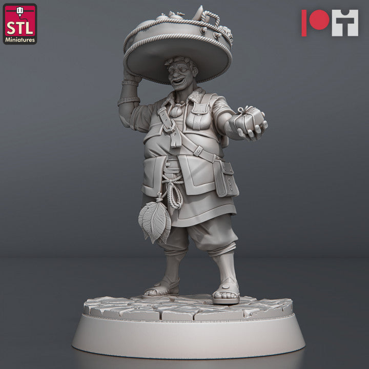 Dungeons & Dragons - STL Miniatures - Food Vendors Set