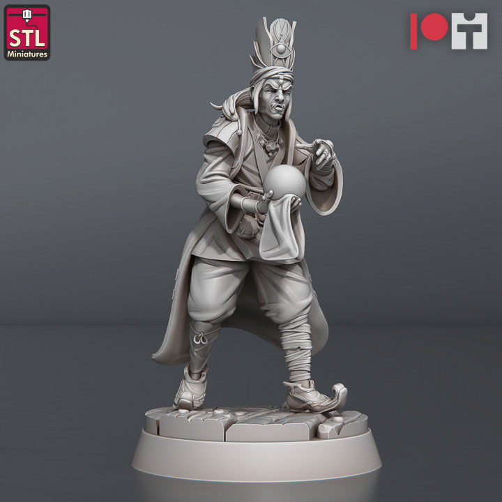 Dungeons & Dragons - STL Miniatures - Carnival Set 2