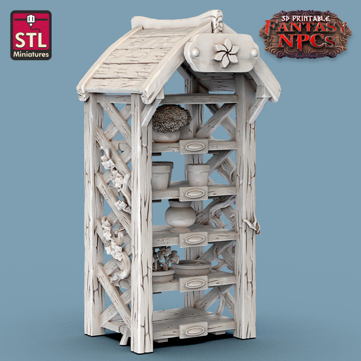 Dungeons & Dragons - STL Miniatures - Gardener Set
