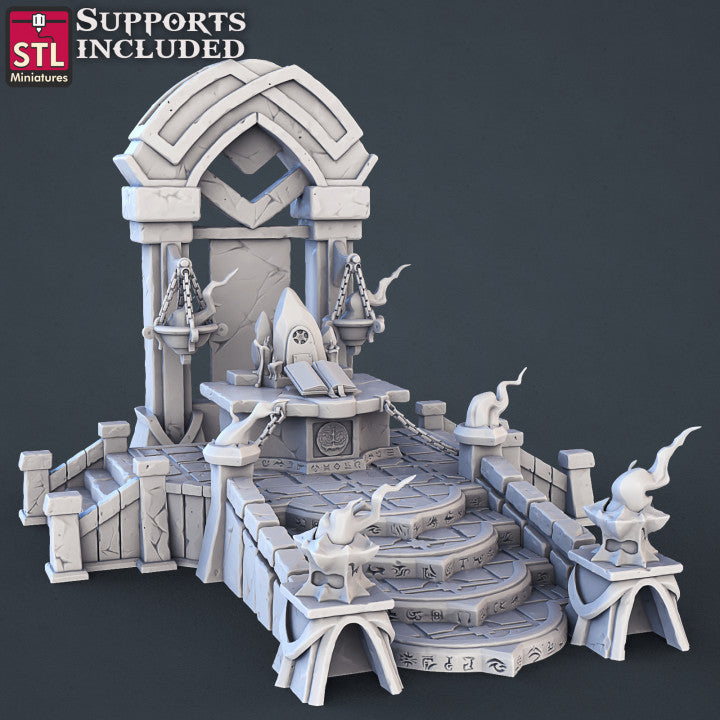 Dungeons & Dragons - STL Miniatures - Genasi Set