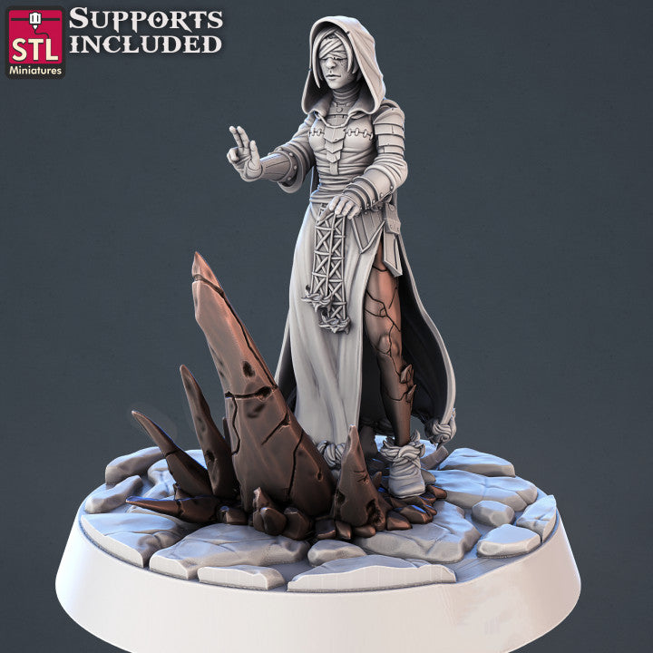 Dungeons & Dragons - STL Miniatures - Genasi Set