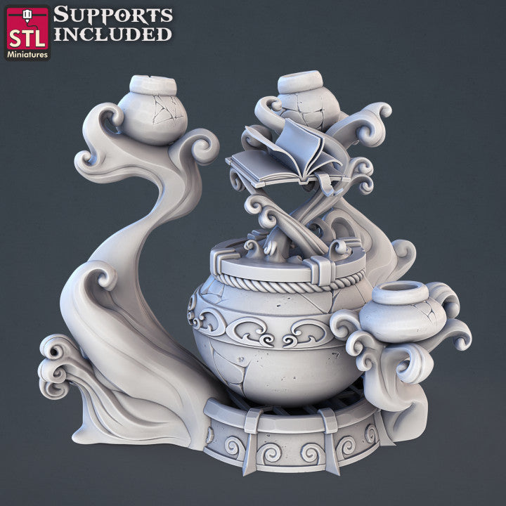 Dungeons & Dragons - STL Miniatures - Genasi Set