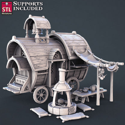 Dungeons & Dragons - STL Miniatures - Genasi Set