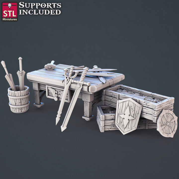 Dungeons & Dragons - STL Miniatures - Genasi Set