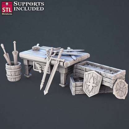 Dungeons & Dragons - STL Miniatures - Genasi Set