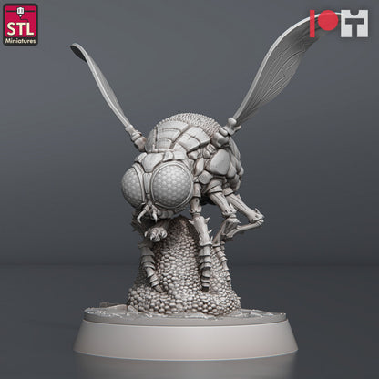 Dungeons & Dragons - STL Miniatures - Giant Flies (4 Figurer)