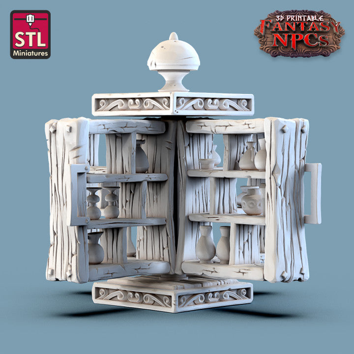 Dungeons & Dragons - STL Miniatures - Glassblower Set