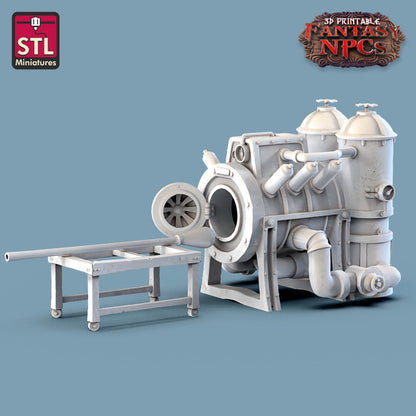Dungeons & Dragons - STL Miniatures - Glassblower Set