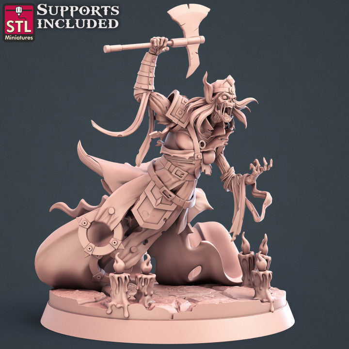 Dungeons & Dragons - STL Miniatures - Graveyard Set
