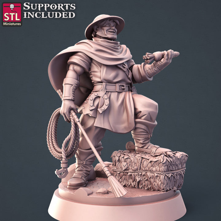 Dungeons & Dragons - STL Miniatures - Horse Trainer Set