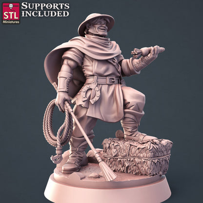 Dungeons & Dragons - STL Miniatures - Horse Trainer Set