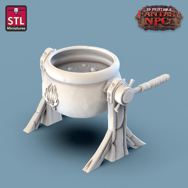 Dungeons & Dragons - STL Miniatures - Inn Set