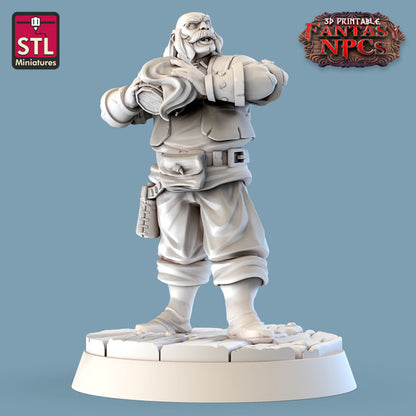 Dungeons & Dragons - STL Miniatures - Inn Set