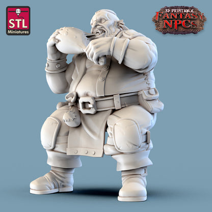 Dungeons & Dragons - STL Miniatures - Inn Set