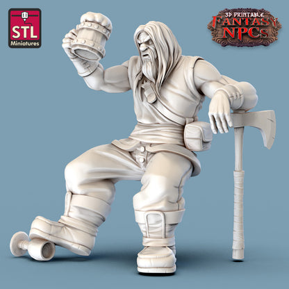 Dungeons & Dragons - STL Miniatures - Inn Set