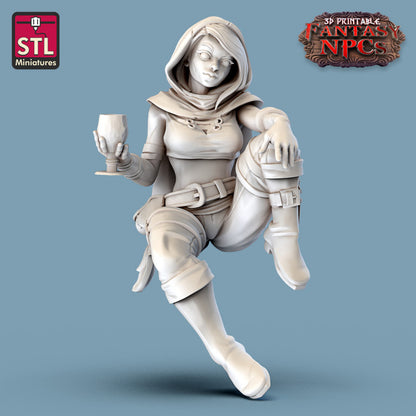 Dungeons & Dragons - STL Miniatures - Inn Set