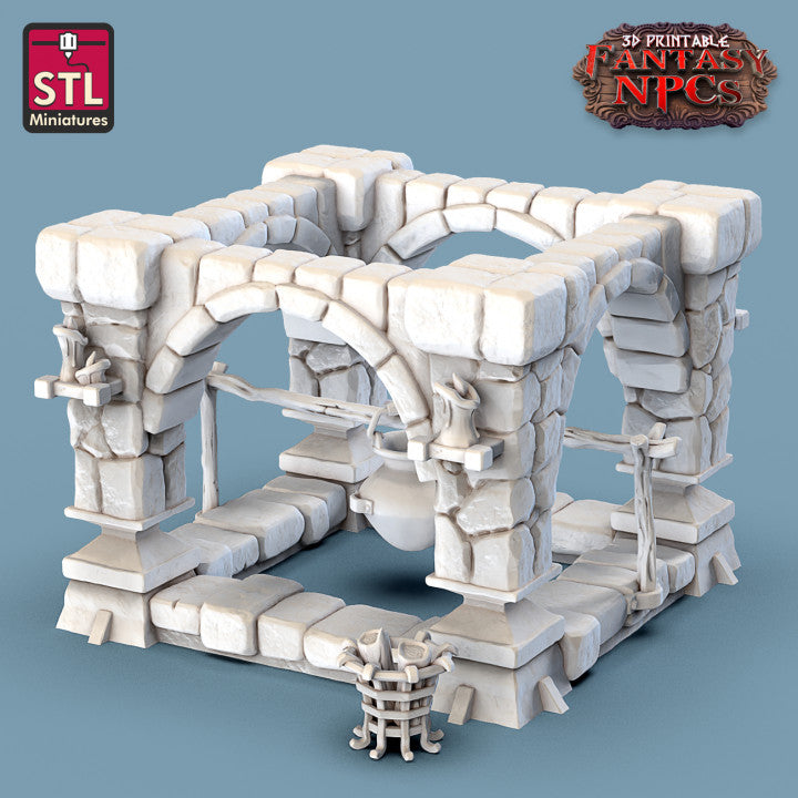 Dungeons & Dragons - STL Miniatures - Inn Set
