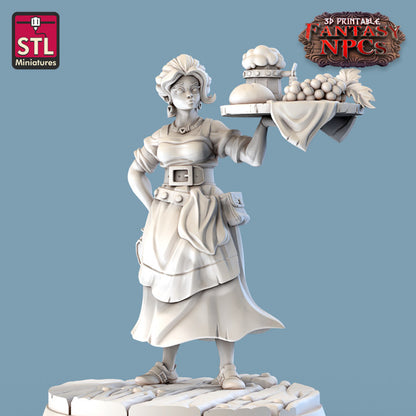 Dungeons & Dragons - STL Miniatures - Inn Set