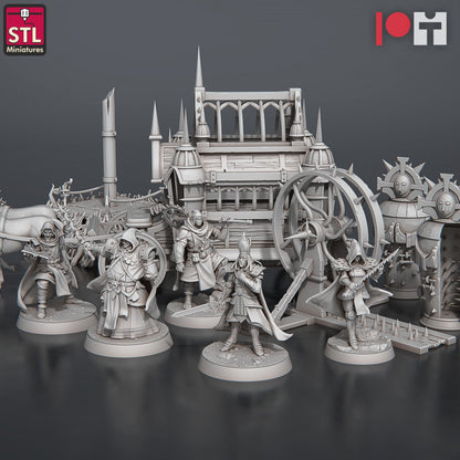 Dungeons & Dragons - STL Miniatures - Inquisitors Set