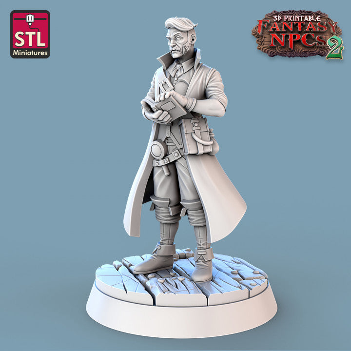Dungeons & Dragons - STL Miniatures - Investigator Set