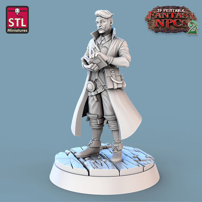 Dungeons & Dragons - STL Miniatures - Investigator Set