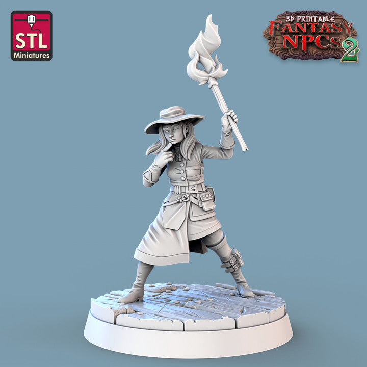 Dungeons & Dragons - STL Miniatures - Investigator Set