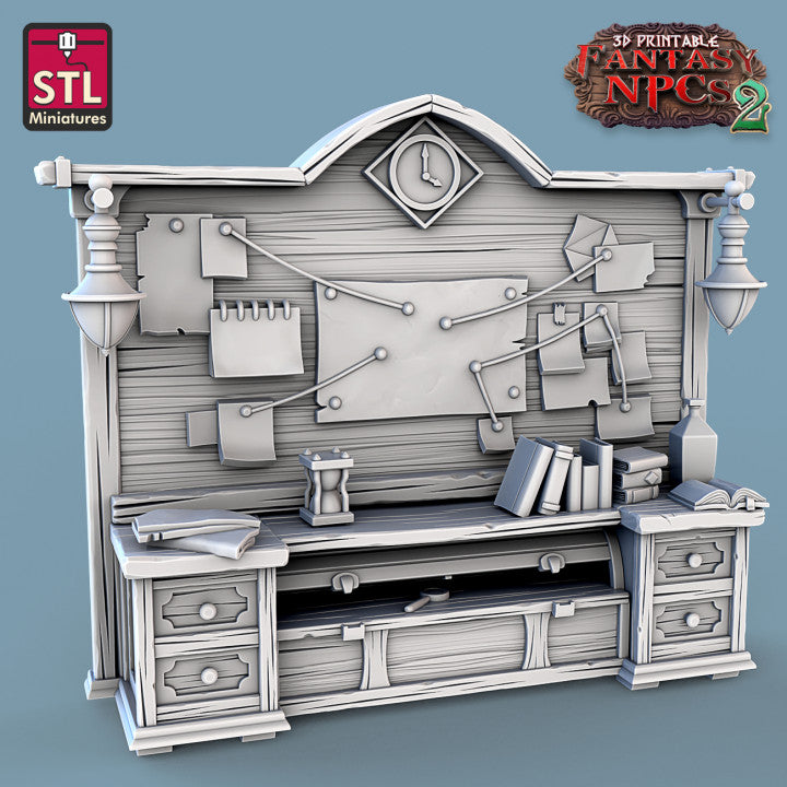 Dungeons & Dragons - STL Miniatures - Investigator Set