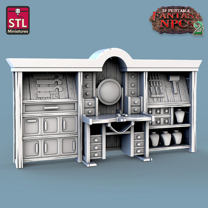 Dungeons & Dragons - STL Miniatures - Jewelers Set