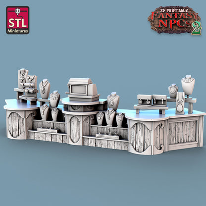 Dungeons & Dragons - STL Miniatures - Jewelers Set