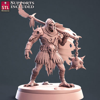 Dungeons & Dragons - STL Miniatures - Kenkus Set