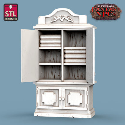 Dungeons & Dragons - STL Miniatures - Laundry Set