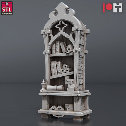 Dungeons & Dragons - STL Miniatures - Librarian Set