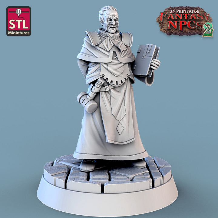 Dungeons & Dragons - STL Miniatures - Magistrate Set