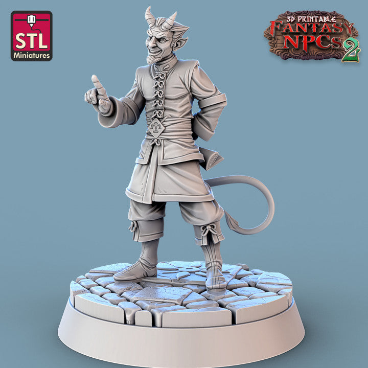 Dungeons & Dragons - STL Miniatures - Magistrate Set