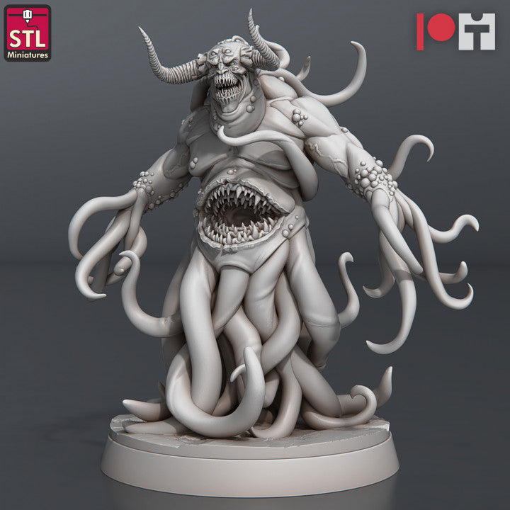 Dungeons & Dragons - STL Miniatures - Demons Set (7 Figurer)