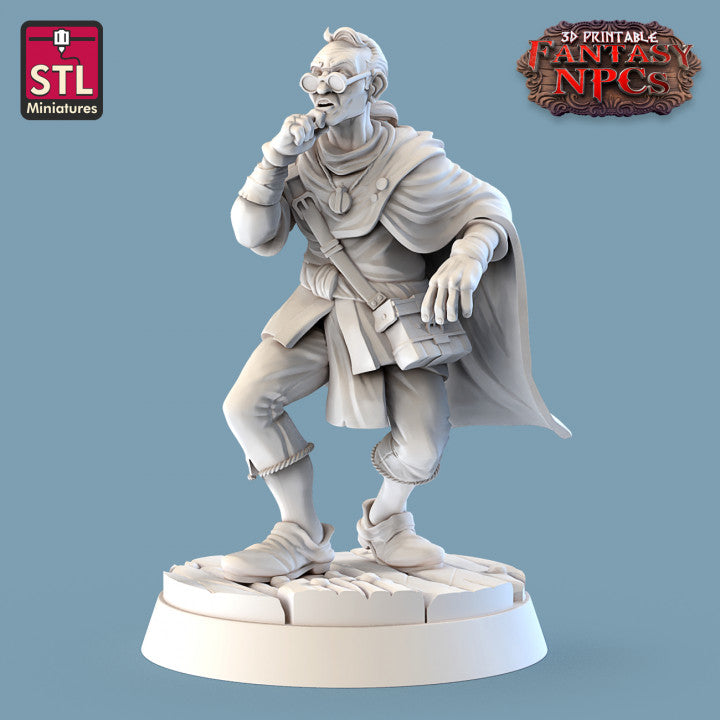 Dungeons & Dragons - STL Miniatures - NPCs (10 Figurer)