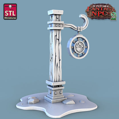 Dungeons & Dragons - STL Miniatures - Milk Man Set