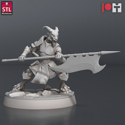 Dungeons & Dragons - STL Miniatures - Demons Set (7 Figurer)